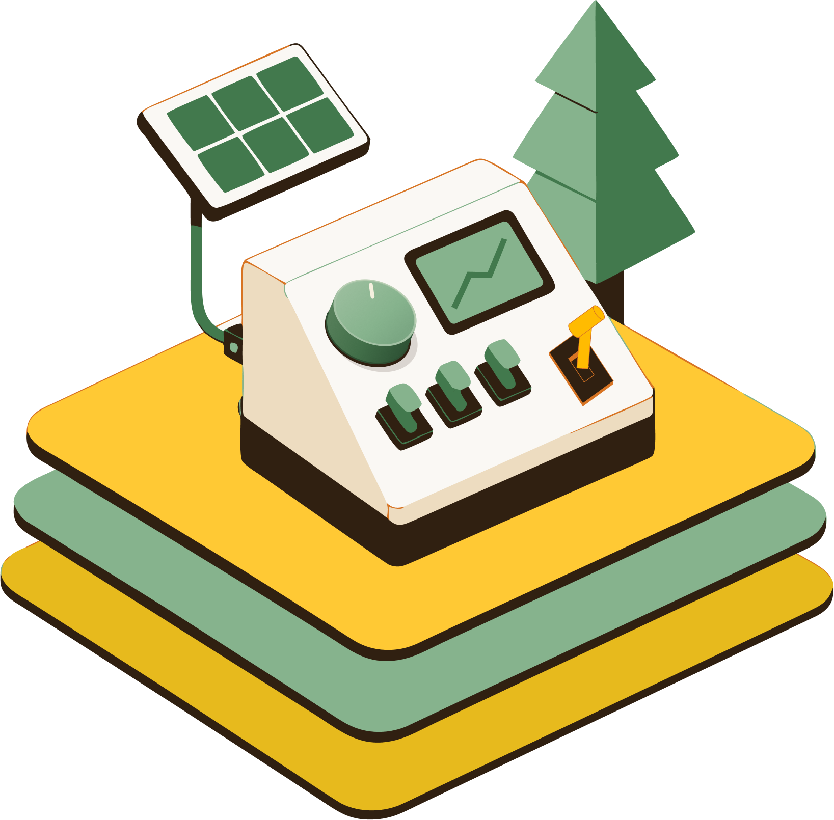 Layers of team agent sessions stacking into shared context